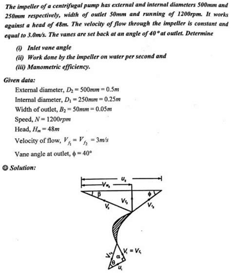 gate questions on centrifugal pump|gate fluid mechanics questions.